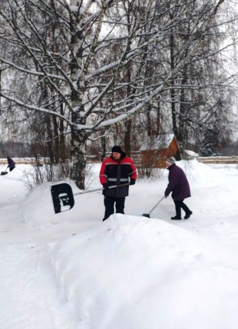 Уборка снега