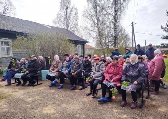Кадыйский ПНИ торжественно отметил День Победы