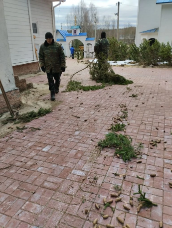 Трудовой десант.